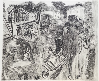 Lot 156 - Anthony Gross - etching.