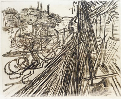Lot 251 - Anthony Gross (1905- 1984) - etching.