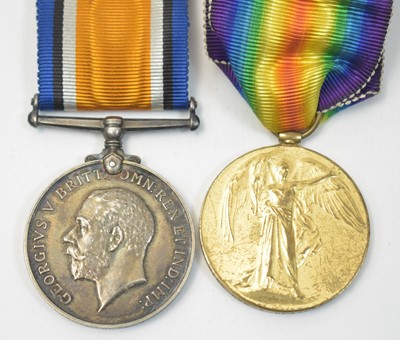 Lot 255 - First World War pair