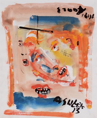 Lot 1367 - Antoni Sulek - gouache.
