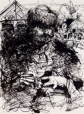 Lot 1370 - Antoni Sulek - gouache.