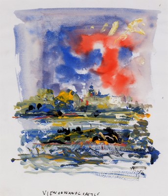 Lot 1371 - Antoni Sulek - gouache.
