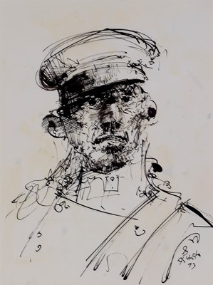 Lot 1374 - Antoni Sulek - gouache.