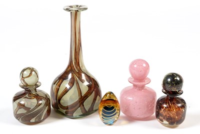 Lot 233 - 5 Pieces Mdina glass