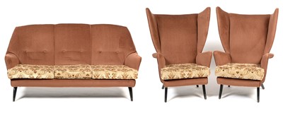 Lot 1226 - Mid-Century three-piece suite