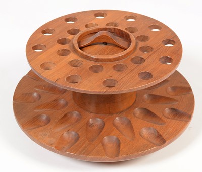 Lot 1141 - Danish pipe rack