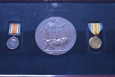 Lot 322 - First World War Memorial group