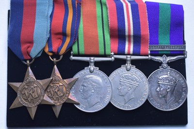 Lot 324 - Second World War and GSM group