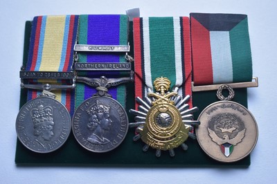 Lot 350 - QEII medal group