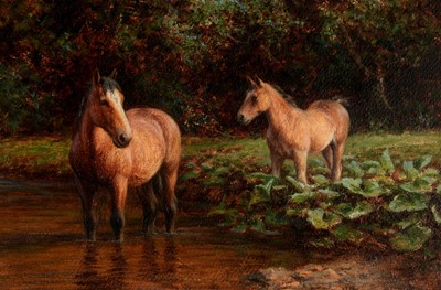 Lot 408 - Joseph Dixon Clark, snr. - oil.