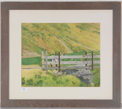 Lot 210 - Ken Watts - drawing.