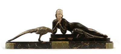 Lot 1272 - Menneville Art Deco Sculpture