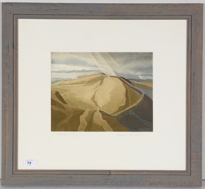 Lot 72 - Michael Fairclough - aquatint.