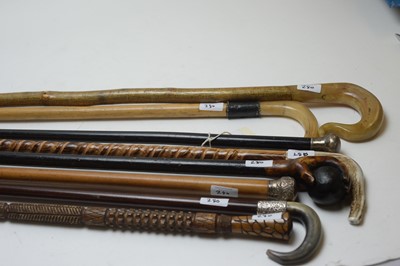 Lot 280 - Walking sticks