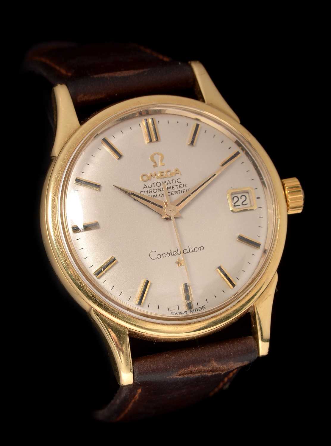 Lot 3 - Omega 18k gold Constellation