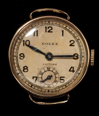 Lot 19 - 9k gold Rolex lady's cocktail watch
