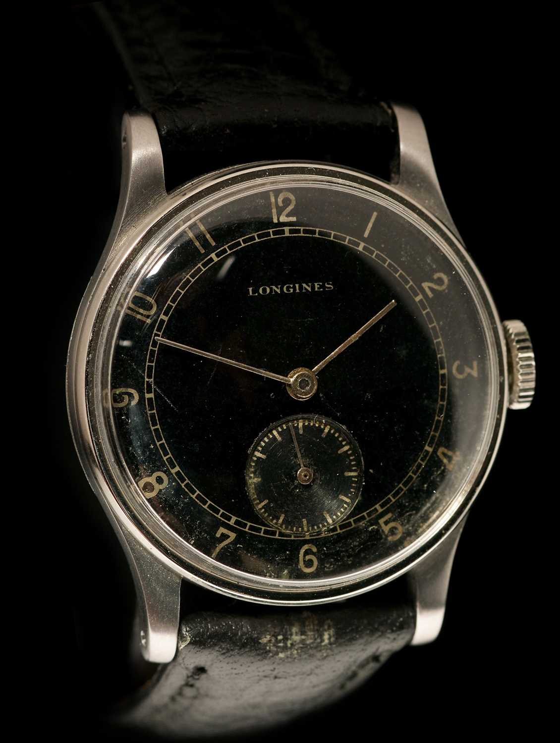 Lot 21 - Longines manual wind wristwatch