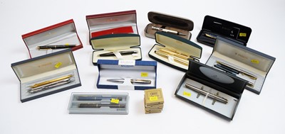 Lot 116 - Assortment of pens, various.