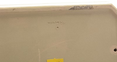 Lot 492 - Wedgwood drabware ink stand