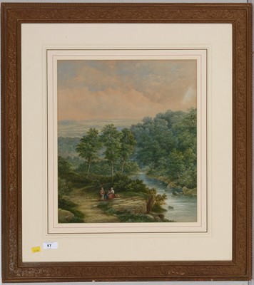 Lot 97 - Thomas Harper - watercolour.