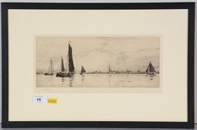 Lot 15 - William Lionel Wyllie - print.
