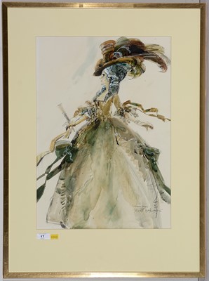 Lot 17 - John Hogarth - watercolour.