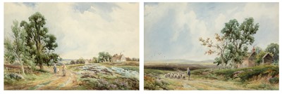 Lot 330 - Richard William Halfnight - watercolours.