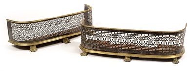 Lot 686 - Two Regency fire fenders