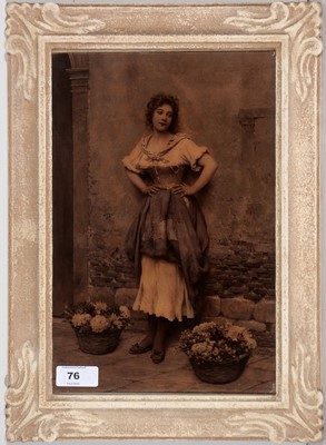 Lot 76 - After Eugene de Blaas - crystoleum.