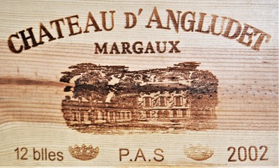 Lot 343 - Chateau Angludet 2002