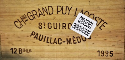 Lot 358 - Chateau Grand Puy Lacoste 1995