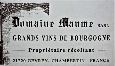 Lot 363 - Gevrey Chambertin 1er Cru Lavaux Saint Jacques 2002