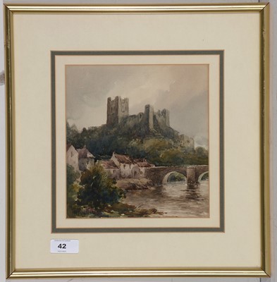 Lot 42 - Walter Scott Wood - watercolour.