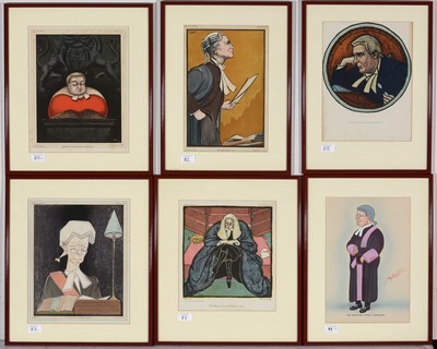 Lot 82 - B* Villiers - gouache.