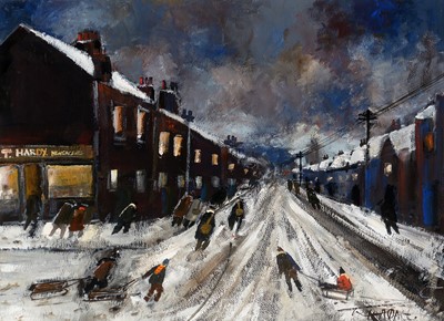Lot 277 - Malcolm Teasdale - gouache.