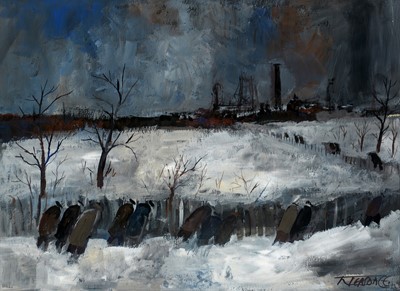 Lot 278 - Malcolm Teasdale - gouache.