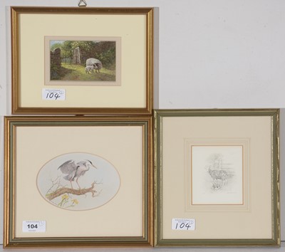 Lot 104 - Kathleen Nelson - watercolours.