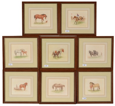 Lot 103 - Kathleen Nelson - watercolours.
