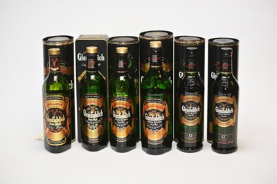 Lot 408 - The Glenlivet 12 Year Old; and other bottles of whisky.