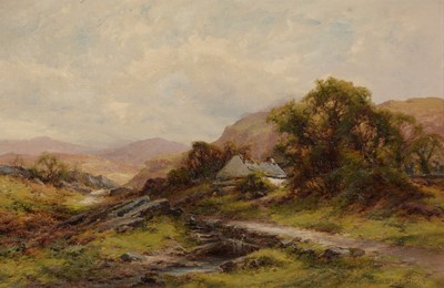Lot 402 - Henry "Harry" James Sticks - oil.