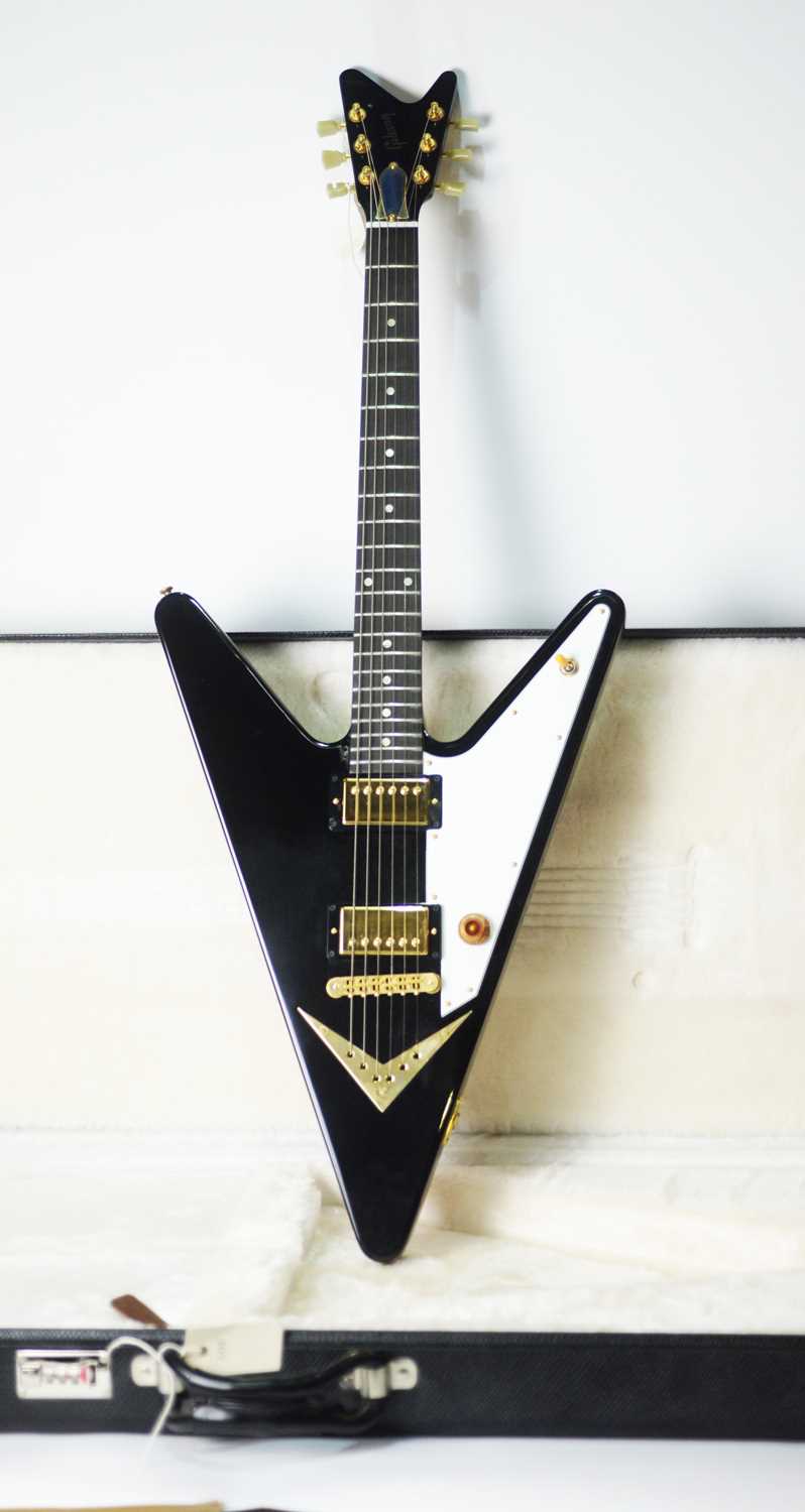 Lot 748 - Gibson reverse V Guitar