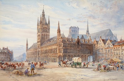 Lot 285 - Conrad Hector Rafaele Carelli - watercolour.