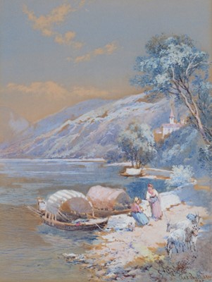 Lot 324 - Charles Rowbotham - watercolour.