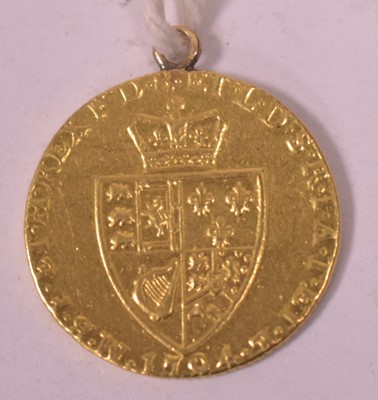 Lot 32 - George III spade guinea