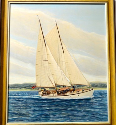Lot 1629 - Anders Lindquist - oil on canvas