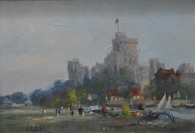 Lot 1682 - W* Davies - oil on canvas