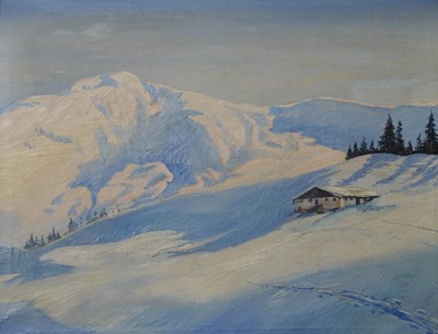 Lot 1753 - D* Lindsay Glegg - oil on canvas