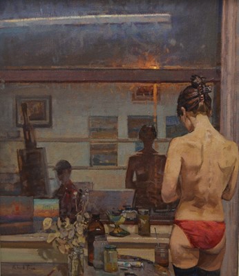 Lot 1754 - Richard Price - oil painting