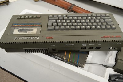 Lot 782 - A vintage Sinclair 128K ZX Spectrum computer and accessory joystick.