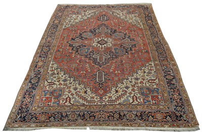 Lot 671 - Heriz carpet